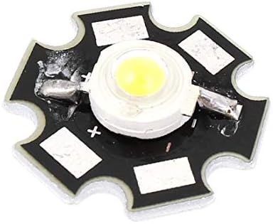 X-DREE 1 W Beyaz LED ışık Ampul boncuk yayıcı 120-130LM 3.0-3.9 V 6000-6500 K(1 W BLANC - O LED bombilla emisor 120-130LM