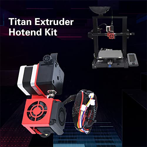 Yaratıcılık Yükseltme Ender 3 Titan Doğrudan Sürücü Ekstruder Kiti Kısa Menzilli Hotend 1.75 mm Besleyici Ender 3