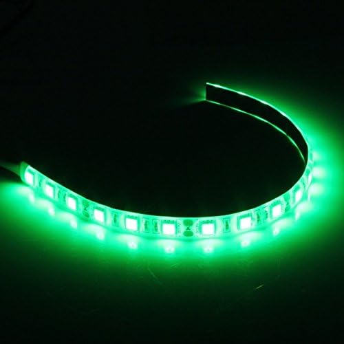 LED şerit ışık 5050 SMD, PC Bilgisayar Kasası Suya Dayanıklı Esnek Şerit Bant Işığı (Yeşil)