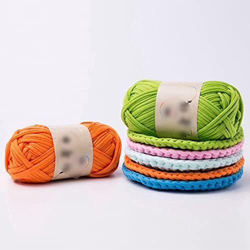 Iplik Crocheting için Yumuşak Battaniye Renkli Crocheting için, İplik Tığ Dokuma DIY El Sanatları Projeleri, 10 Paket