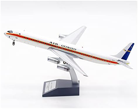 ZİMAGU Uçak Modeli Simülasyon Alaşım 1: 200 Ölçekli Hava Kongo DC-8 - 63 9Q-CLG Alaşım Uçak Modeli Airbus Koleksiyon