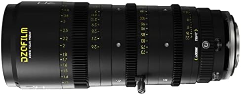Sony E için DZOFILM Catta 75-135mm T2.9 Sinema Lensi, Siyah