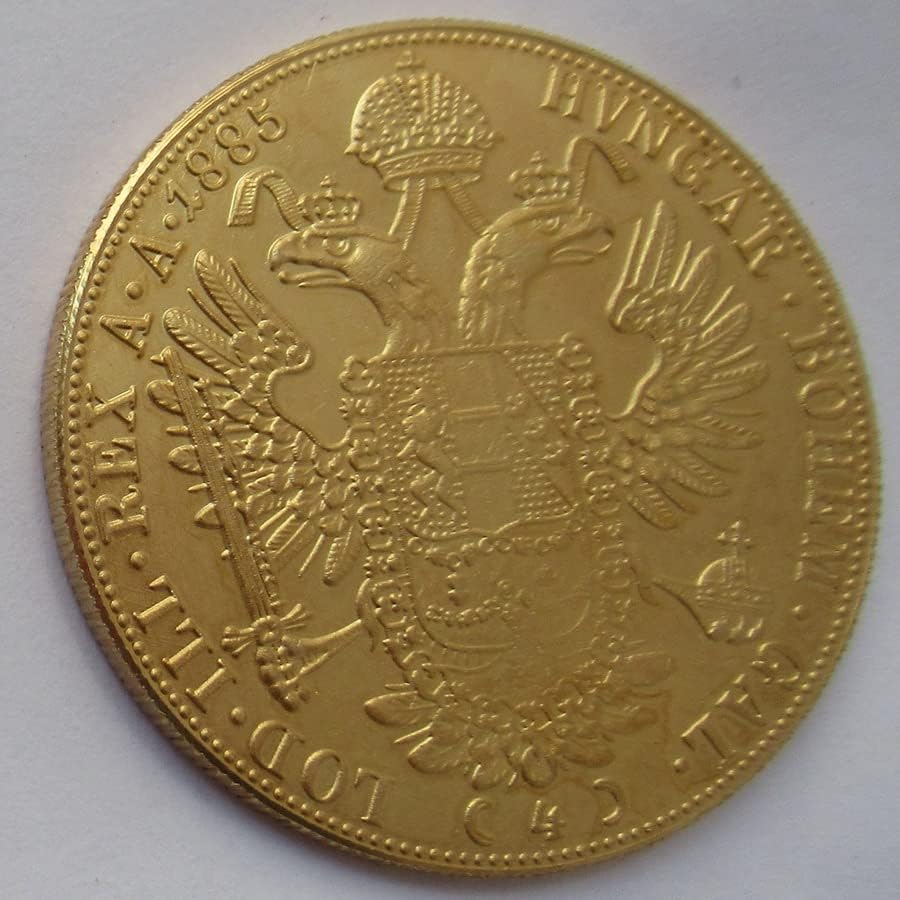 Avusturyalı altın madalyonlar 1872-1915 19 Yabancı Kopya Altın Kaplama Hatıra Paraları