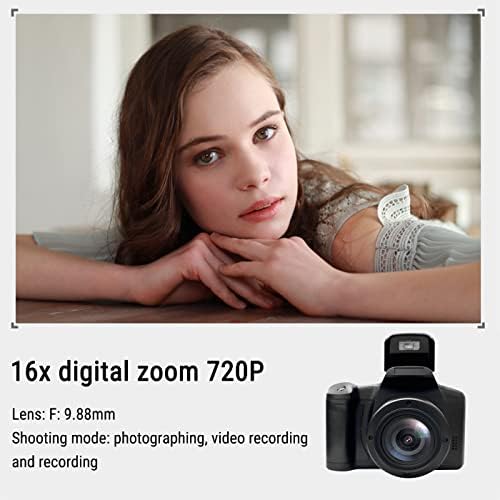 Fotoğraf ve Video için Dijital Kameralar, 16MP HD Dijital Kamera 2.4 İnç LCD Ekran 16X Dijital Zoom 720P dijital Kamera