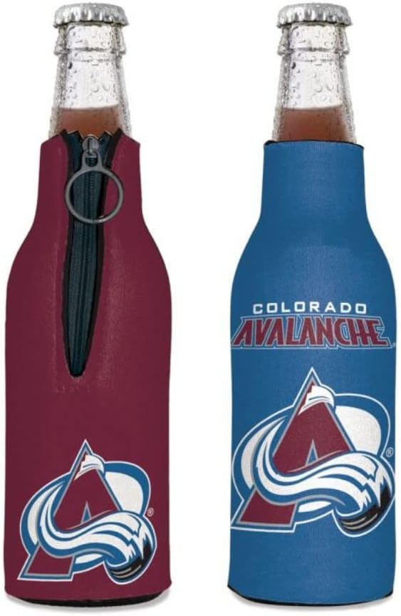WinCraft NHL Colorado Avalanche Şişe Soğutucu, Takım Renkleri, Bir Boyut