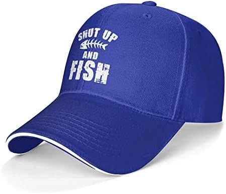Kapa çeneni ve balık beyzbol şapkası klasik ayarlanabilir şapka