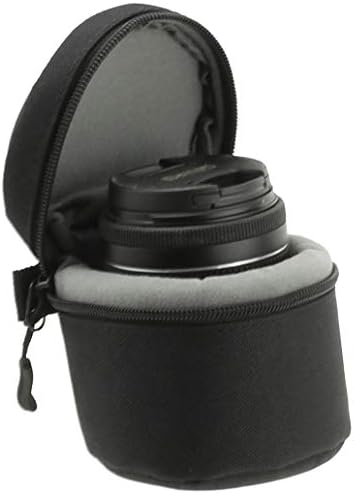 Navitech Siyah Su Geçirmez Kamera Lens Koruyucu Kılıf Kılıfı ile Uyumlu Leica DG Summilux H-X015 15mm F1. 7 ASPH