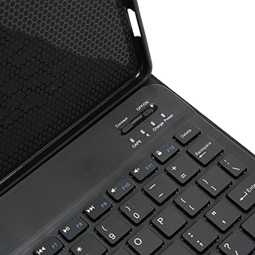 KOSDFOGE BT Klavye Kapağı, Bluetooth Klavye Kapağı Düşmeye Dayanıklı Sessiz Tuşlar Çıkarılabilir Klavyeli Tablet Koruyucu