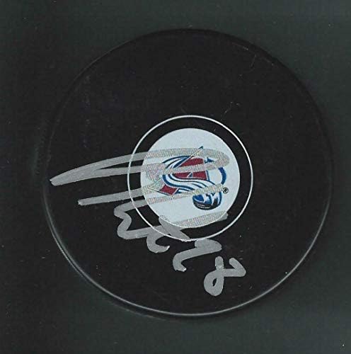 Ben Guite İmzalı Colorado Çığ Diski Maine Siyah Ayılar-İmzalı NHL Diskleri