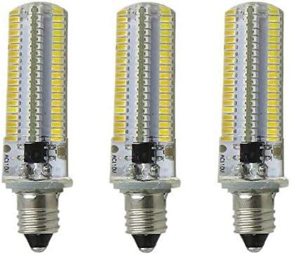 JKLcom E11 LED ampuller E11 LED ampul kısılabilir 6 W (50 W 60 W halojen ampuller değiştirme) sıcak beyaz 3000 K avizeler