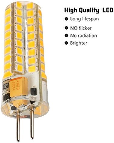 Ukey U GY6. 35 LED, led halojen değiştirme 5 W Bi-pin Bankası 12 V AC / DC 2700 K sıcak beyaz, led peyzaj ışık ampüller