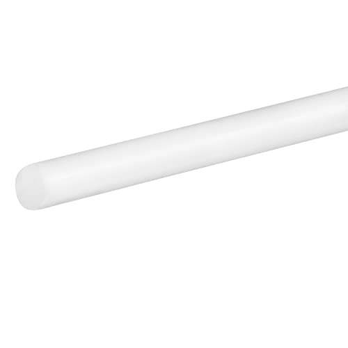 Plastik Kaynak Çubuğu, Termoplastik Kaynak, UHMW Polietilen, 1/8 inç Çapında, Beyaz, Yuvarlak, 15 lbs. (3,150 ft.)