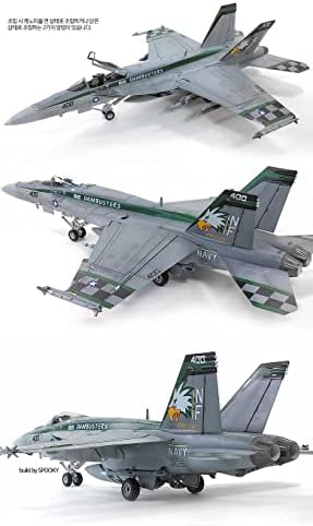 Akademi ABD Donanması F / A-18E VFA-195 Dambusters Chippy Ho Süper Hornet 1/48
