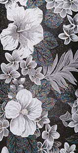 Zarif Ton Çiçek | Çarpıcı Mozaik Sanatı | Mozaik Laboratuvarı tarafından Mozaik Duvar Karosu / Camlı El Yapımı / Bu