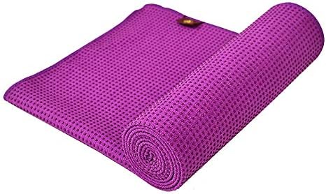 ASDFGH Süper Yumuşak Ter Emici Sıcak Yoga Havlusu, Baskılı Kaymaz Çabuk Kuruyan Yoga mat Havlu Mikrofiber Yoga Havlusu