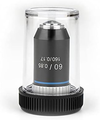 SWİFT 60X Akromatik Objektif Lens, Bileşik Biyolojik Mikroskoplar için Araştırma Sınıfı Objektif Lens.