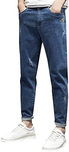 Erkek Rahat Erkek Sonbahar Kış Rahat Pantolon Spor cepli pantolon moda Kot Erkek Büyük ve Uzun Boylu Modern E