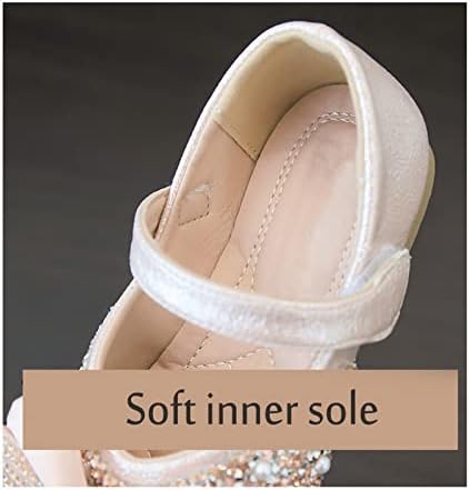 Yumuşak Alt Kız Prenses Ayakkabı Payetler ile Yay ile bebek ayakkabısı Renkli Elmas Yay Prenses Bebek Kız Ayakkabı