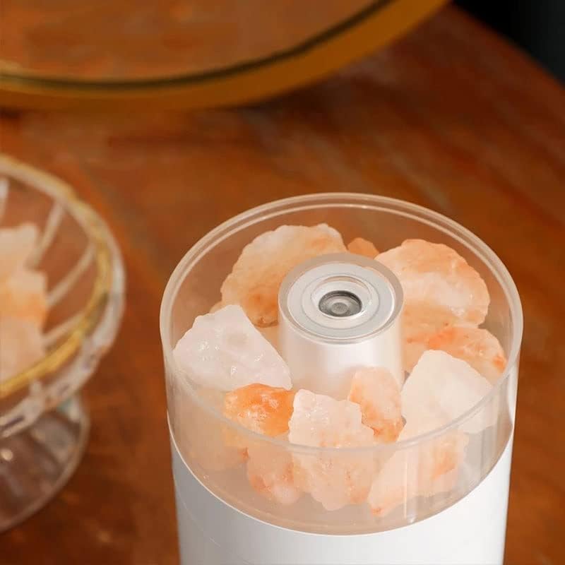 FGUIKZ taşınabilir hava nemlendirici aromaterapi için ev tuz taş Mini USB koku yayıcı nemlendirici ile renkli ışık