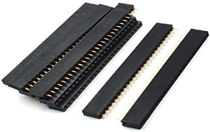 YENİ LON0167 10 Adet 2.54 mm Aralığı 26Pin Tek Sıra Dişi PCB Düz Pin Header Soket Şerit Konektörü(10 Adet 2,54 mm