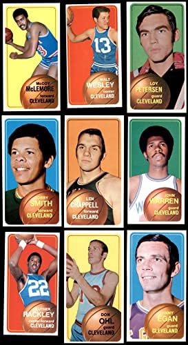1970-71 Topps Cleveland Cavaliers Takım Seti Cleveland Cavaliers (Set) NM Cavaliers