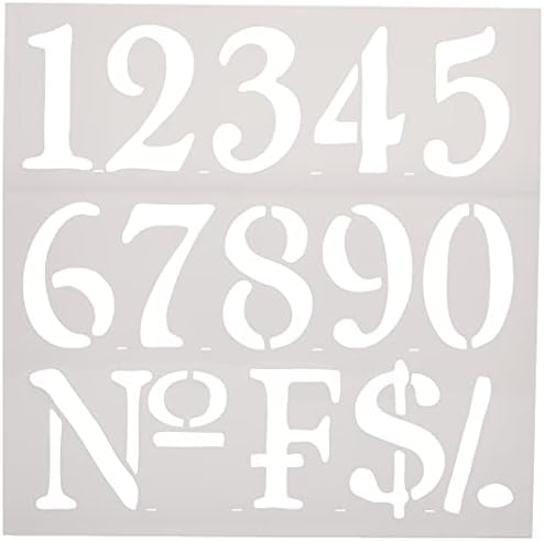 Rayher Stencil French Living, 30.5x30. 5 cm, sekme Çantası 1 adet, 3. 25x3. 1x0. 1 cm, Gri