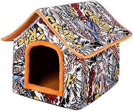 WXBDD Pet köpek yatağı Ev Kış Sıcak köpek Kulübesi Yuva Katlanabilir yumuşak kanepe yastığı Rahat Evcil Uyku Malzemeleri