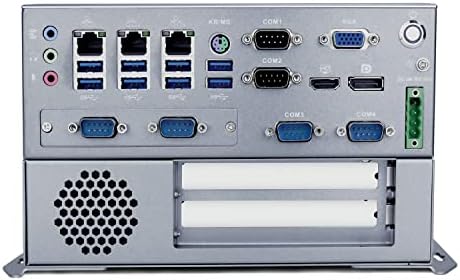 HUNSN Fansız Endüstriyel PC, Mini Bilgisayar, IPC, I3 6100T, IX04, VGA, DP, HDMI, 6 x COM, 3 x LAN, PCIE X16 Yuvası,