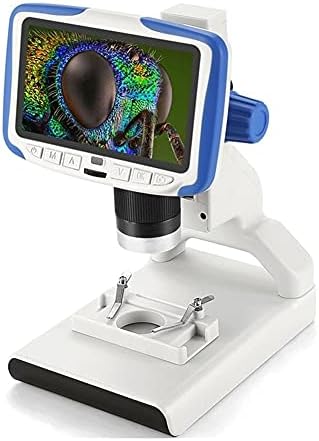 ZHYH 200X Dijital Mikroskop 5 Ekran Video Mikroskop elektron mikroskobu Mevcut Bilimsel Biyoloji Aracı