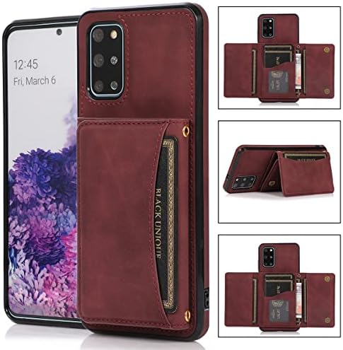Tasarım Samsung S20 FE Folio Flip deri cüzdan Kılıf ile Kredi kartı tutucu Yuvası Telefon Kılıfları Kickstand Darbeye