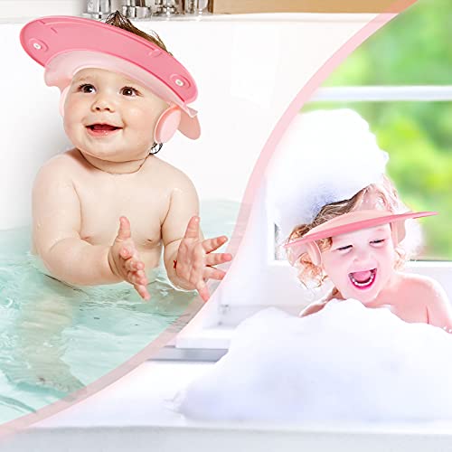 Çocuk Banyo Duş Başlığı Bebek duş şampuanı Kap Banyo Siperliği Şampuan Banyo Şapka Önlemek Şampuan içine Gözler ve