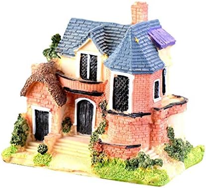 Mikro Reçine Lüks Ev DIY Modeli Yosun Büyük Dekorasyon Malzemesi Villa Dekorasyon ve Asılı Küçük Süs Seti